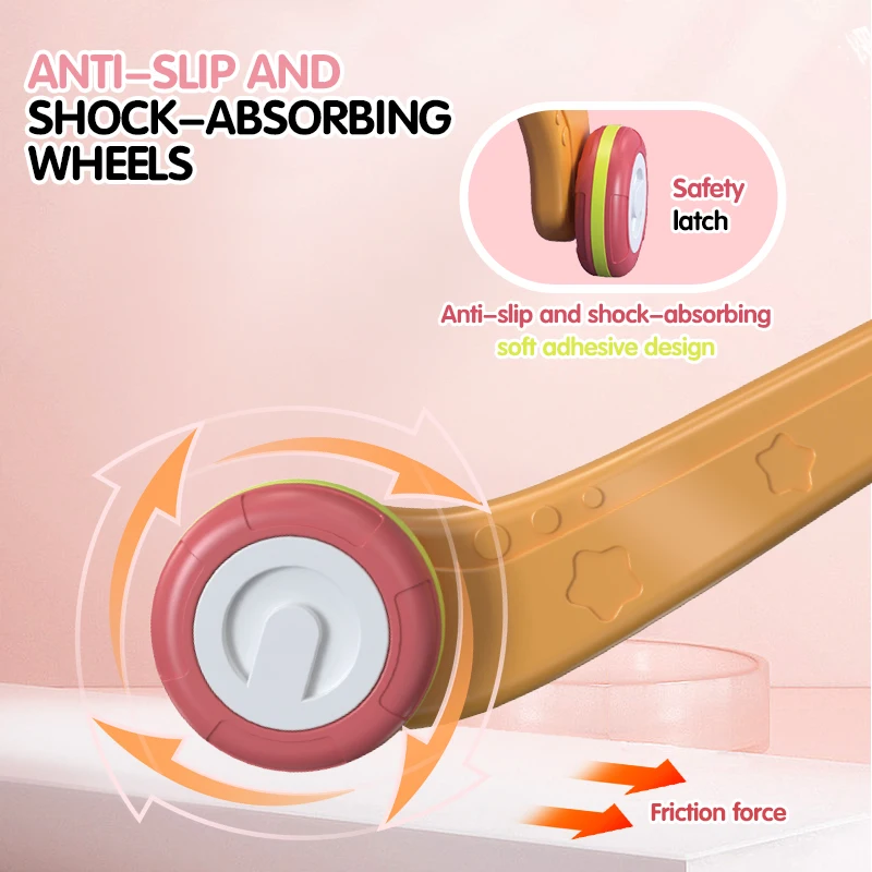 Игрушки для малышей, ручные ходунки, музыкальная ранняя образовательная тележка с электрическим освещением, многофункциональная детская коляска, игрушка для обучения ходьбе