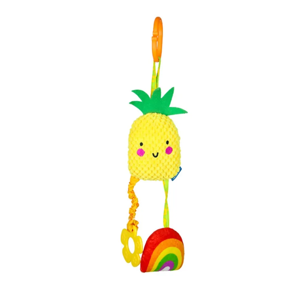 Cochecito de bebé de fruta, juguete colgante, cochecito de peluche suave, juguetes colgantes para cama, campana colgante para cuna de algodón PP