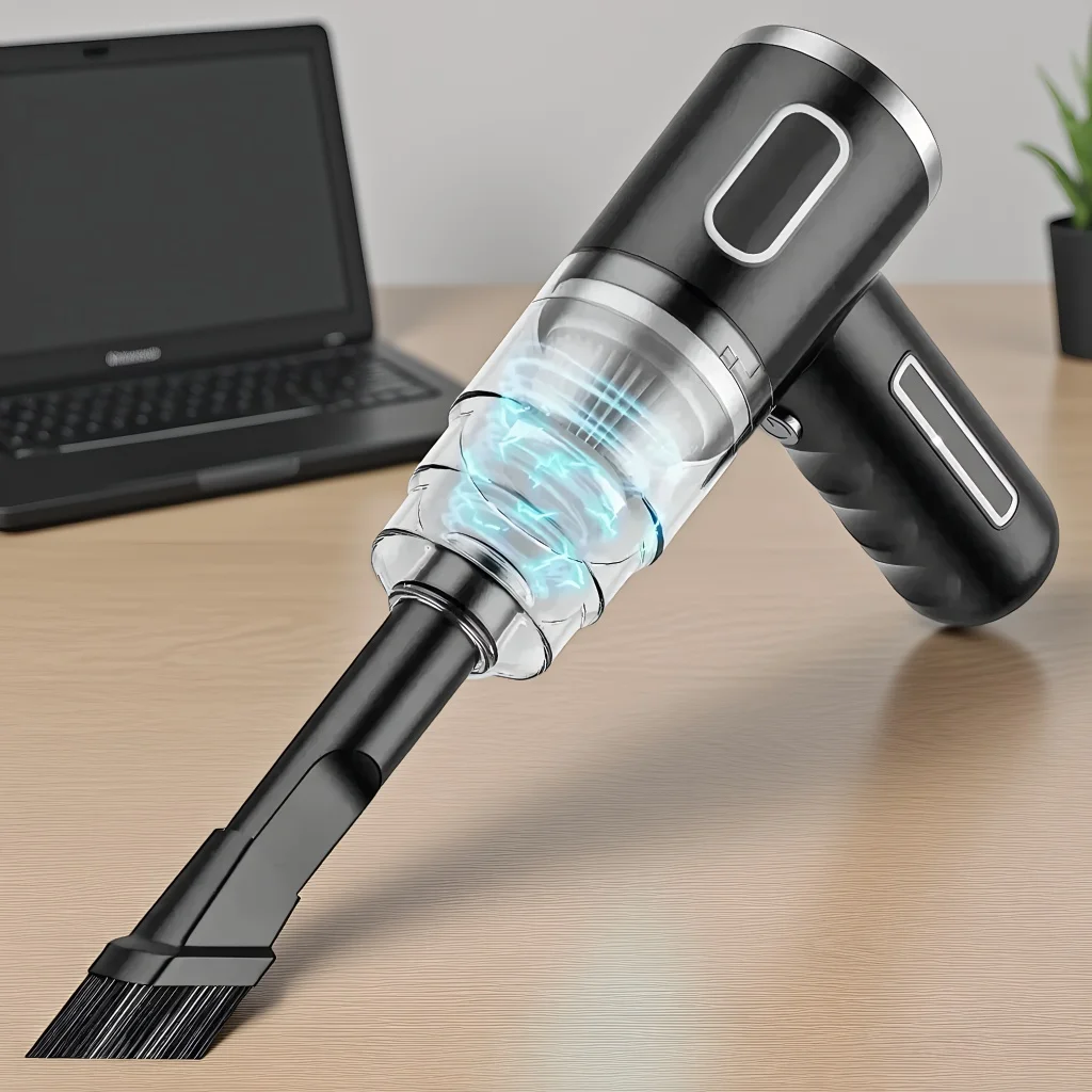 

Wireless Car Vacuum Cleaner - Portable High Suction Mini Dust Blower for Household Use
