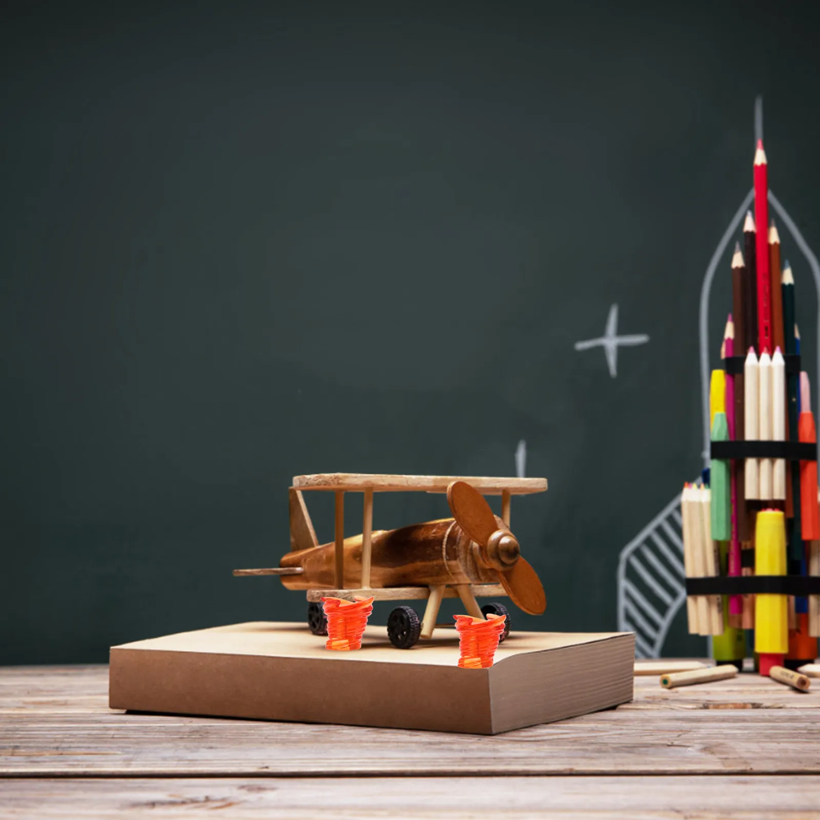 

Набор из 5 аксессуаров для создания эффекта торнадо, прозрачные элементы для фигурок, для самостоятельной сборки, творческих игр и коллекций