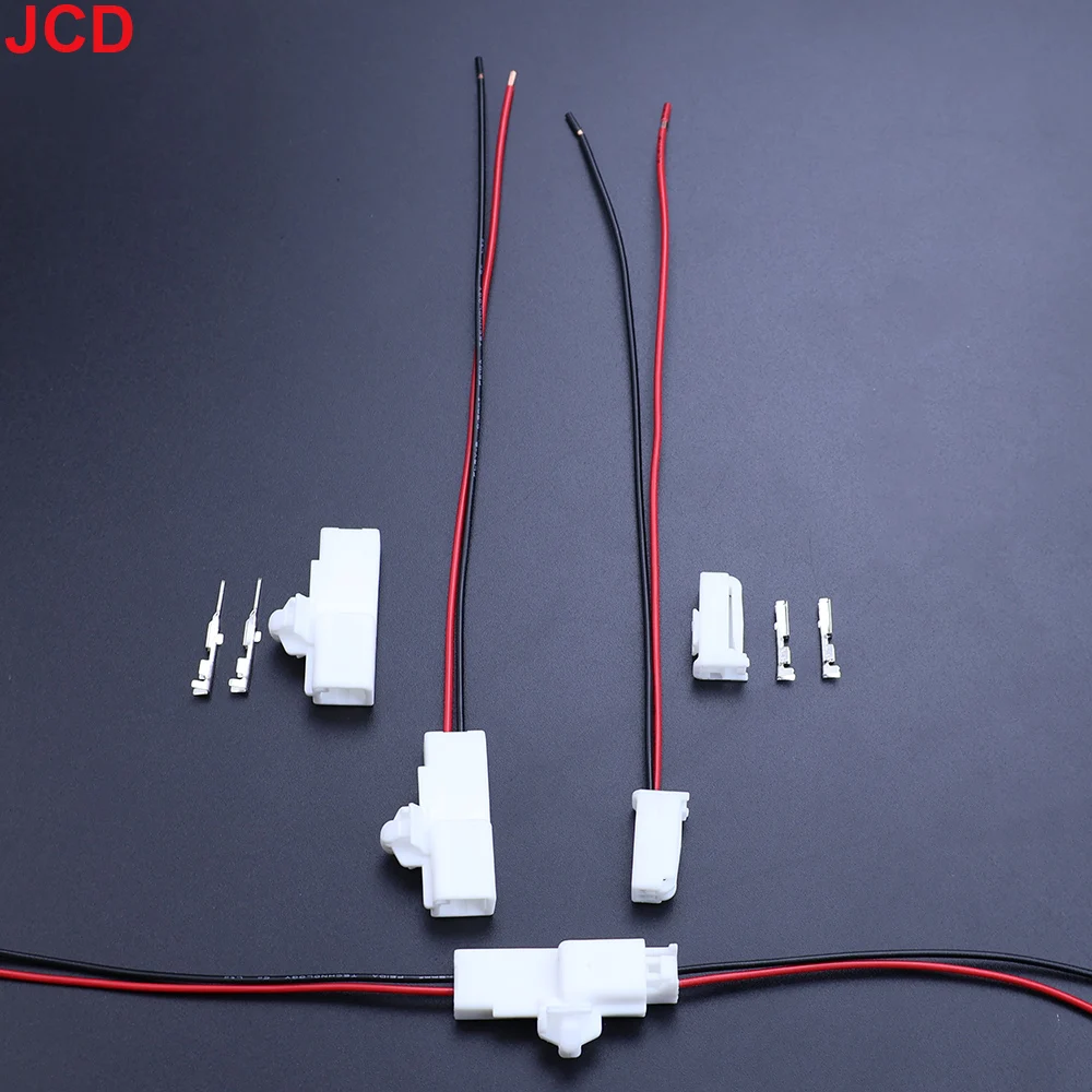JCD 2P 7283-5845 Autolicht-Steckverbinder, nicht versiegelt, 7282-5845 Anschlussklemme für Autostarterkabel für Toyota
