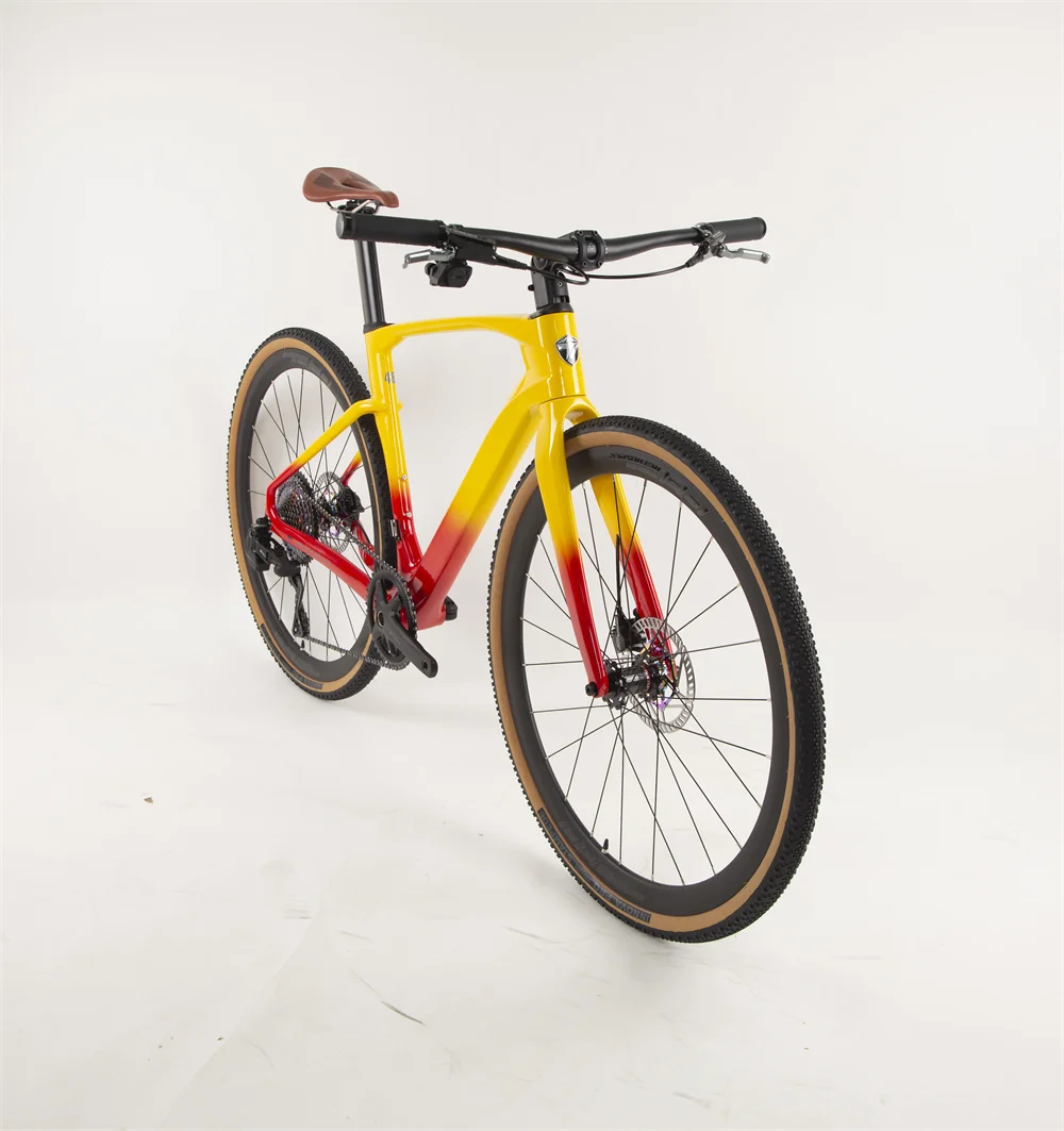 

2025 TWITTER GRAVEL-V3 Electronic shifting EDS GEX-13Speed Flat handle carbon fiber road bike Hydraulic oil disc brakes bicycle