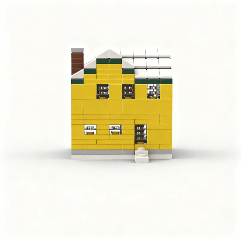 ชุดตัวต่อ MOC 270 ชิ้น ชุดบ้านเรื่องราวเล็กๆ สำหรับเทศกาลคริสต์มาส ของขวัญคริสต์มาส ของเล่นตัวต่อสร้างสรรค์ เสริมสร้างความคิดสร้างสรรค์และการเรียนรู้