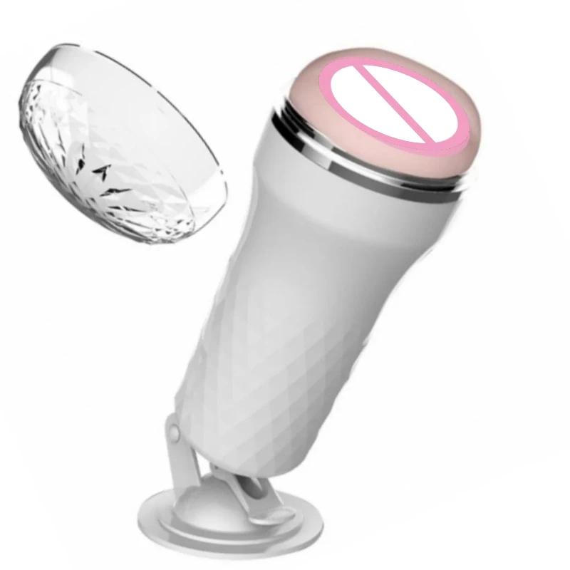 Succulent Male Toy, Male Masturbator, Suction Cup Male Masturbator Cup, Super Tight Clip Suction, Adult Sex Toy, for Men
