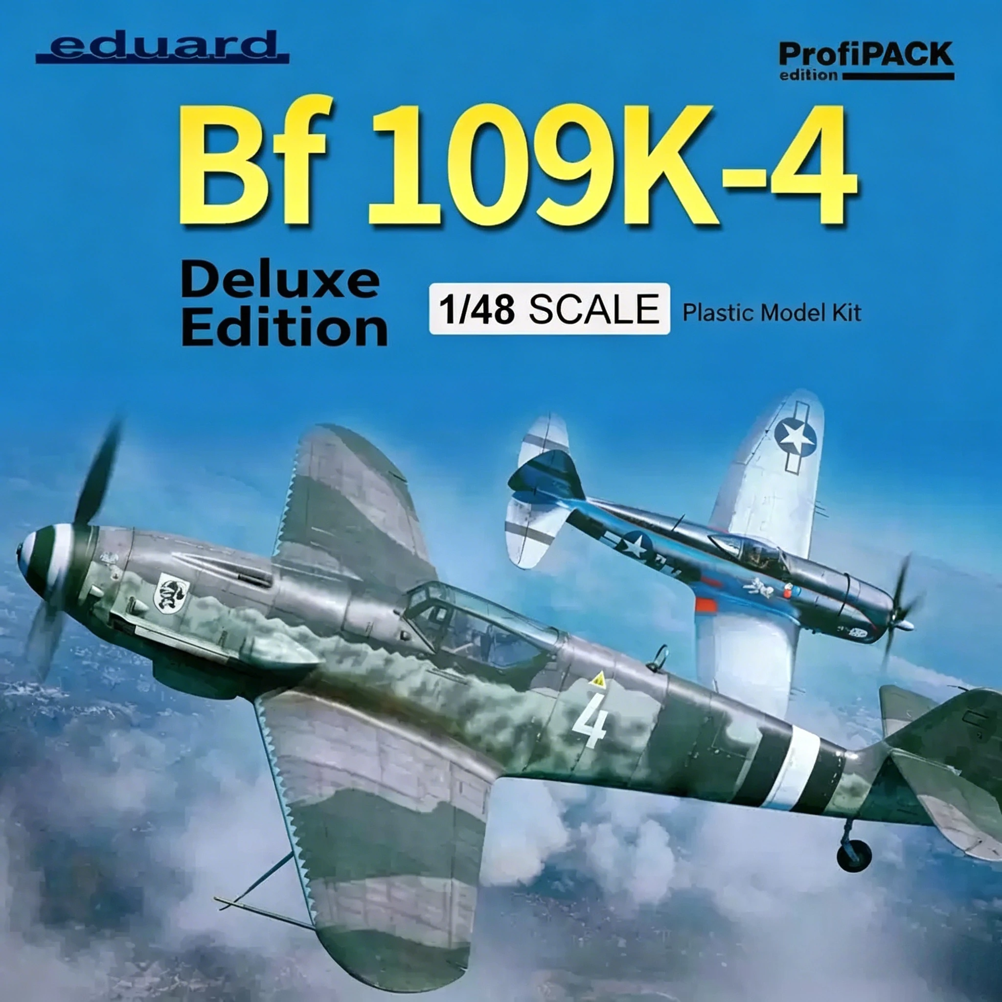 

Eduard Plastic Assembled Aircraft Model Kit 82166 Bf 109K-4 ProfiPACK Edition 1/48