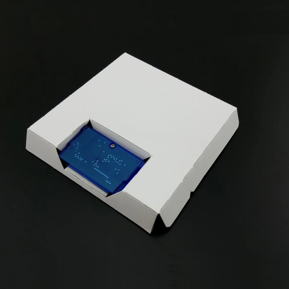 For  GBA  or for GBC Carton  120*120MM  Cardboard Inner Inlay Insert Tray  Game Cartridge Tray  US version