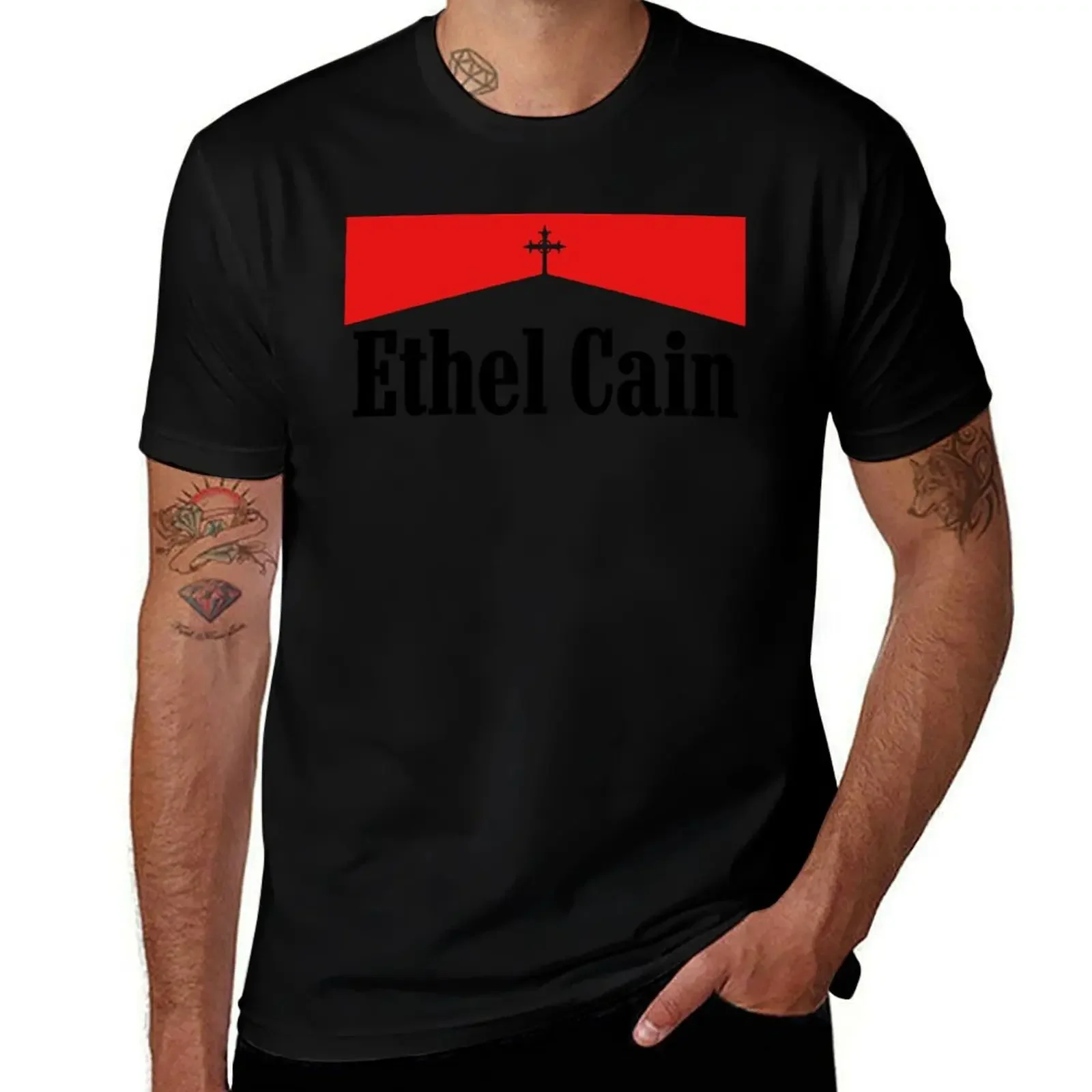 Ethel Cain (Cross) T-Shirt aesthetic clothes blanks boys whites custom shirt t shirt for men