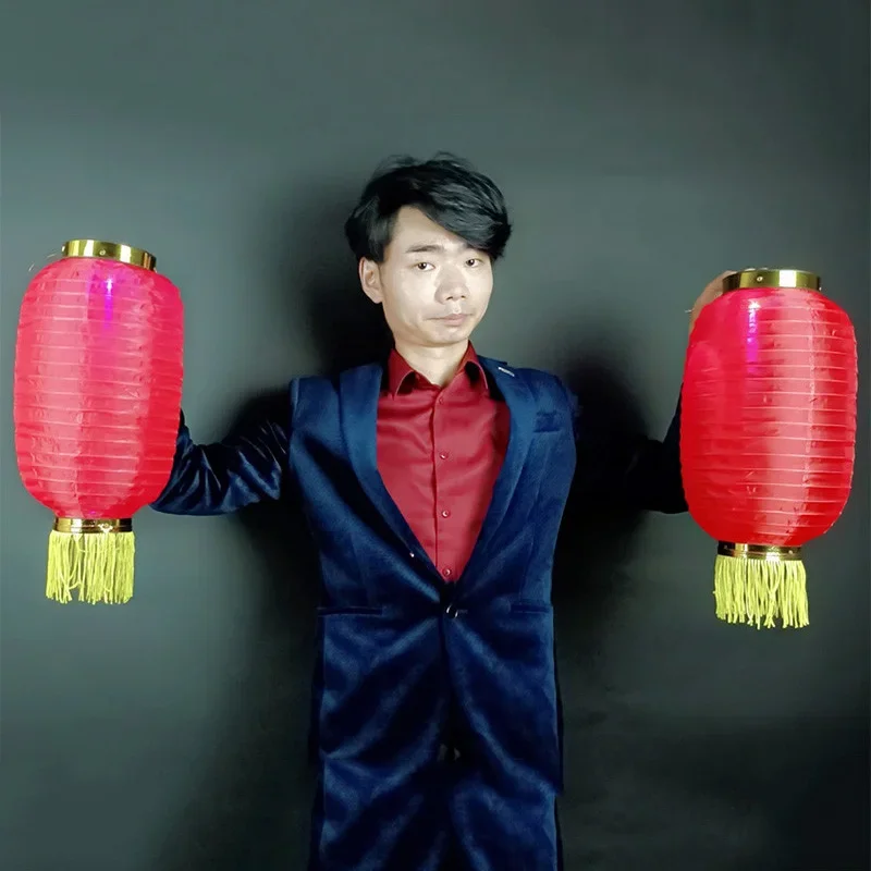 

Traditional Chinese Lantern Production by J.C Magic Tricks Glowing Lantern Appearing Magician Festivals Stage Illusions Gimmicks