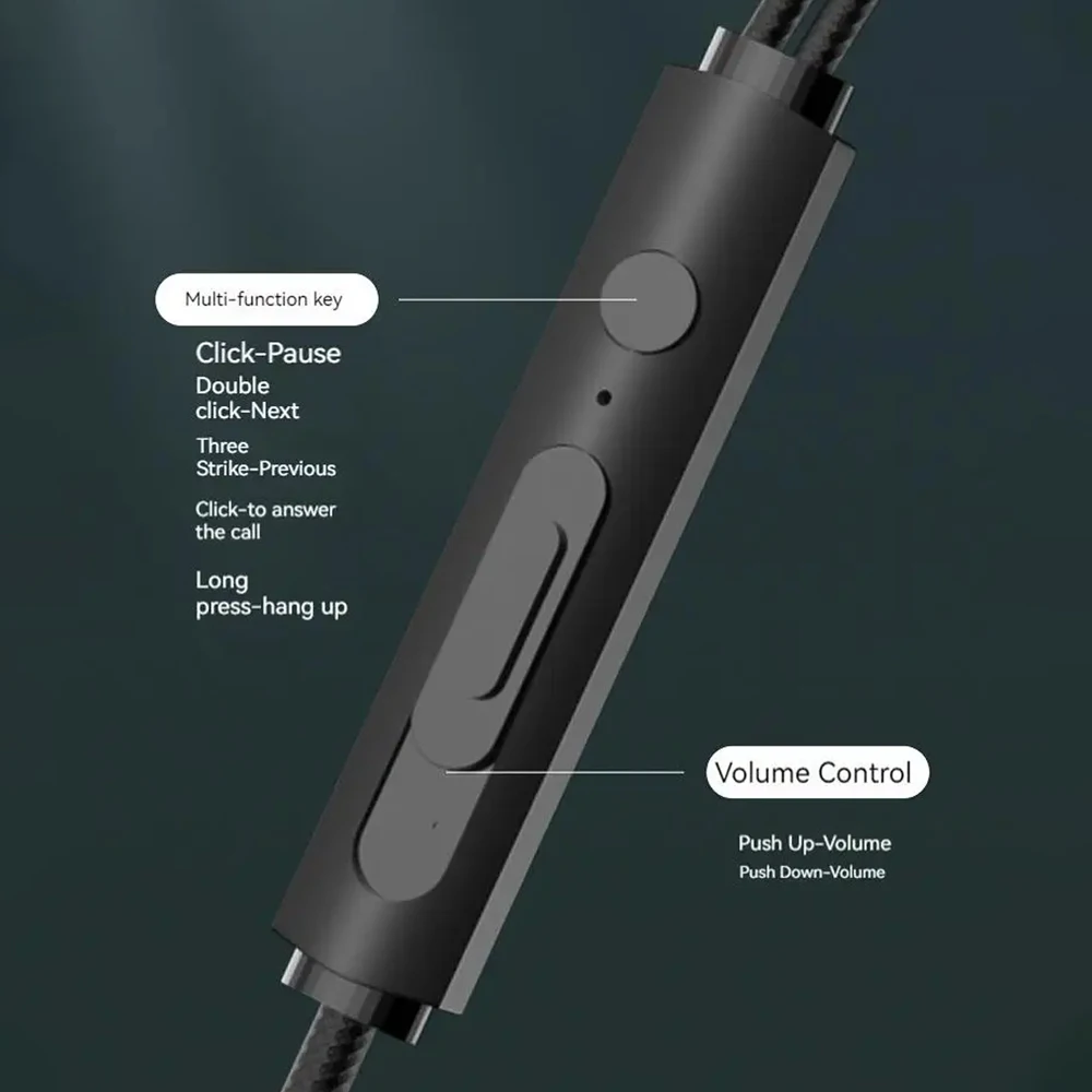 سماعات أذن سلكية لإلغاء الضوضاء مع ميكروفون وجهاز تحكم عن بعد ، سماعات رأس USB C ، أندرويد ، أندرويد ، أندرويد ، شاومى شاومى
