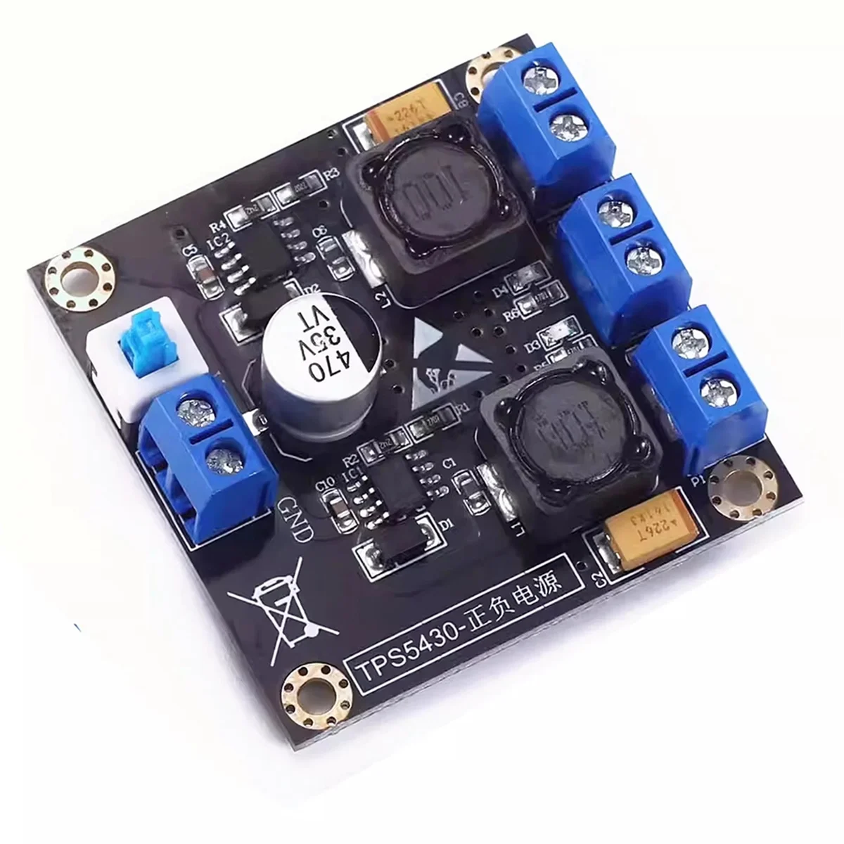 

A14M TPS5430 Positive Negative Dual Power Supply Module with Switching 5V Output 5v