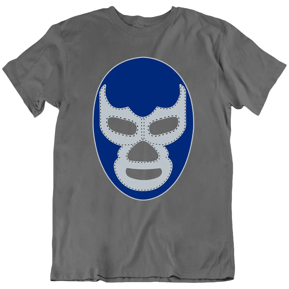 Синий Демон свободная Мексиканская Профессиональная женская футболка подарок