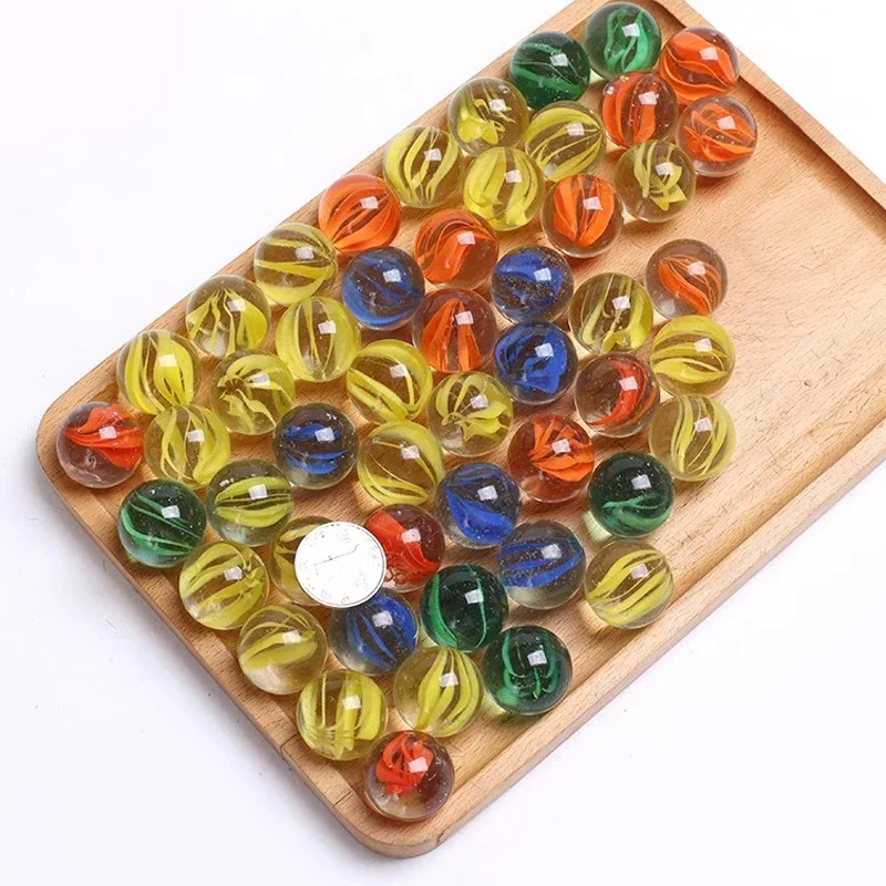 40-1000 قطعة كرات زجاجية مختلطة كرة ملونة 14/16/19/25 مللي متر كرة رخامية كرات خزان الأسماك كرات الداما الصينية الكرة Pachinko الزجاج حبة #5