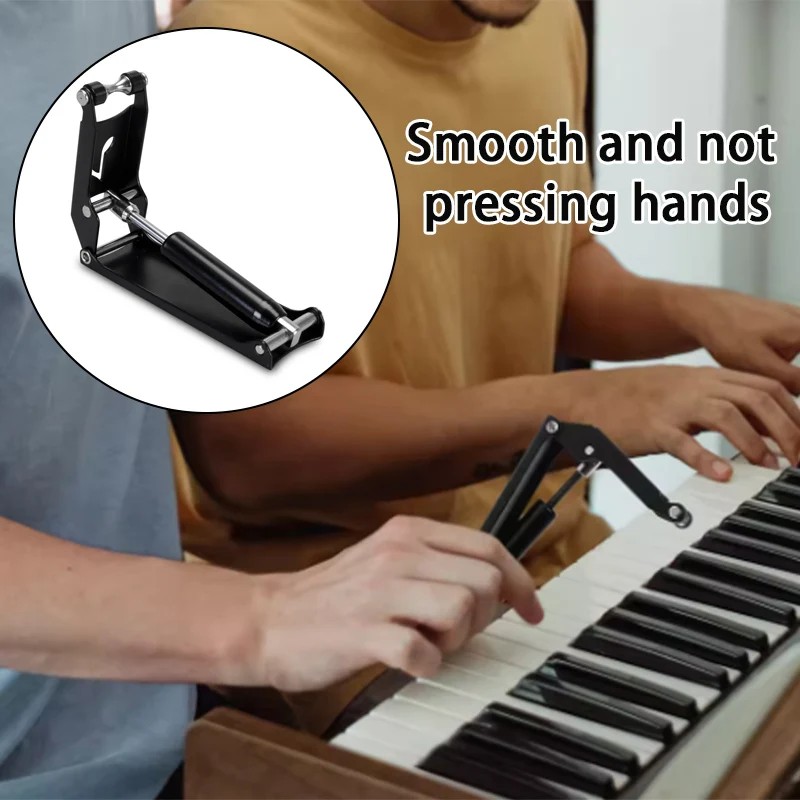 Piano Descender Hydraulic Duty Descend Control Damper Ultra-thin Keyboard Cover Decelerator Anti-pinch Hand Piano Accessories