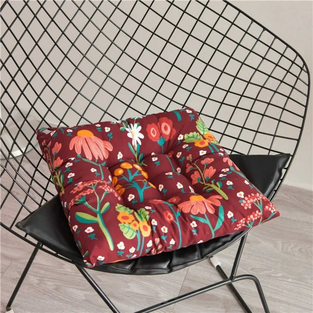 New Breathable Thickened Chair Seat Cushion 8 Colors 40*40cm Student Stool Butt Cushion Soft Cotton Office Four Seasons Hip Pad