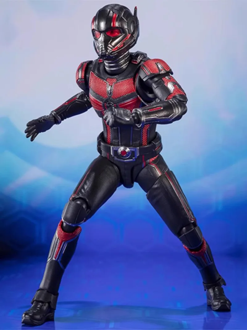 Bandai Original S.H.Figuarts Marvel Ant-Man and The Wasp：Quantumania Ant-Man Action Figures Active Joints Collectible Model