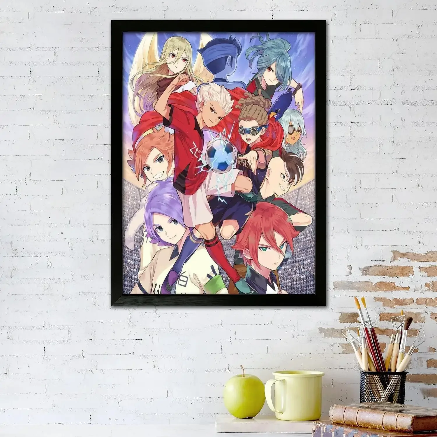 ares inazuma eleven Canvas Art Poster, Wall Art, Picture Print, Modern Family, Bedroom Decor, Posters,Decorative painting