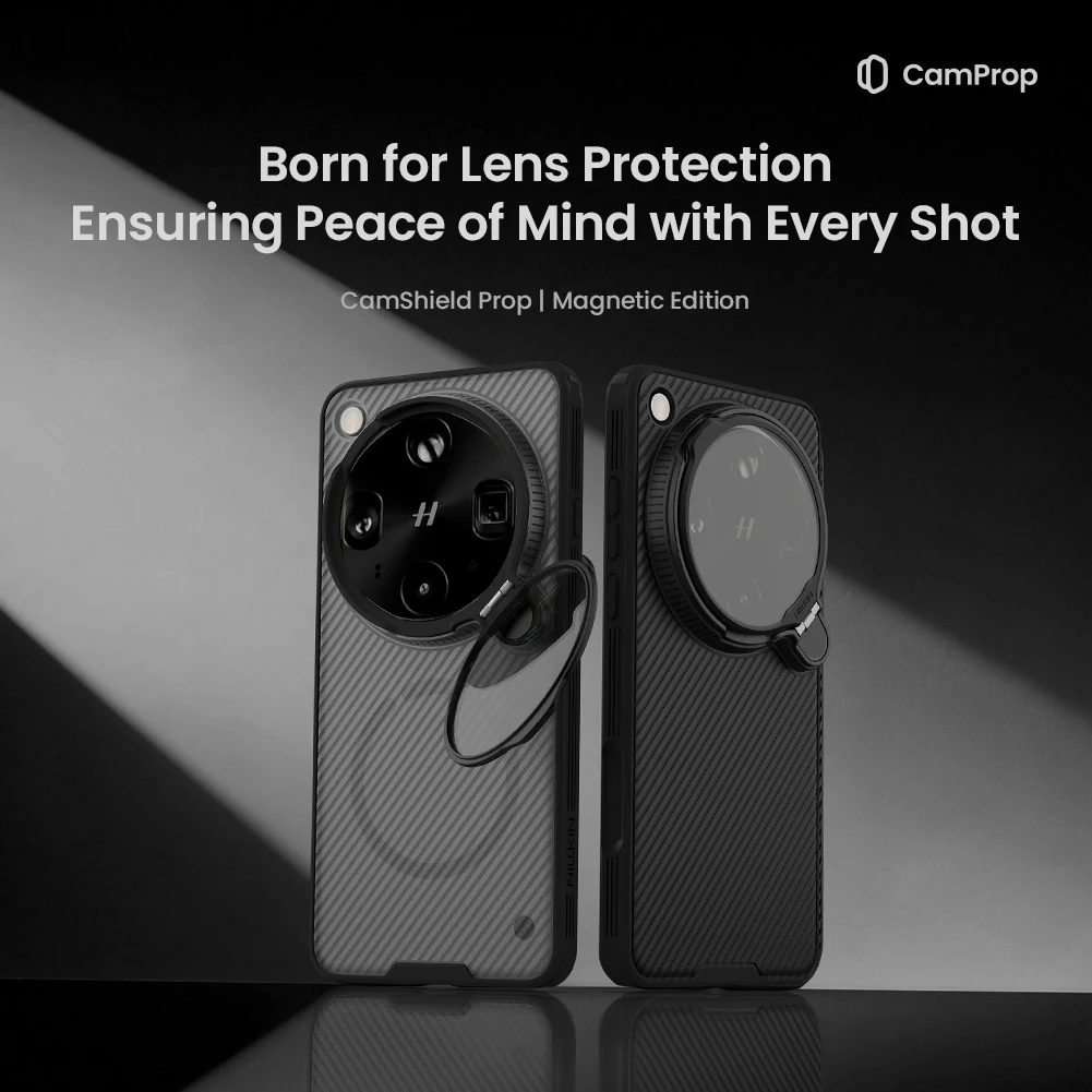 Nillkin for OPPO Find X9 Ultra 5G Case Magnetic CamShield Prop with Stand Camera Magsafe Privacy 360 Protection Cover Cases
