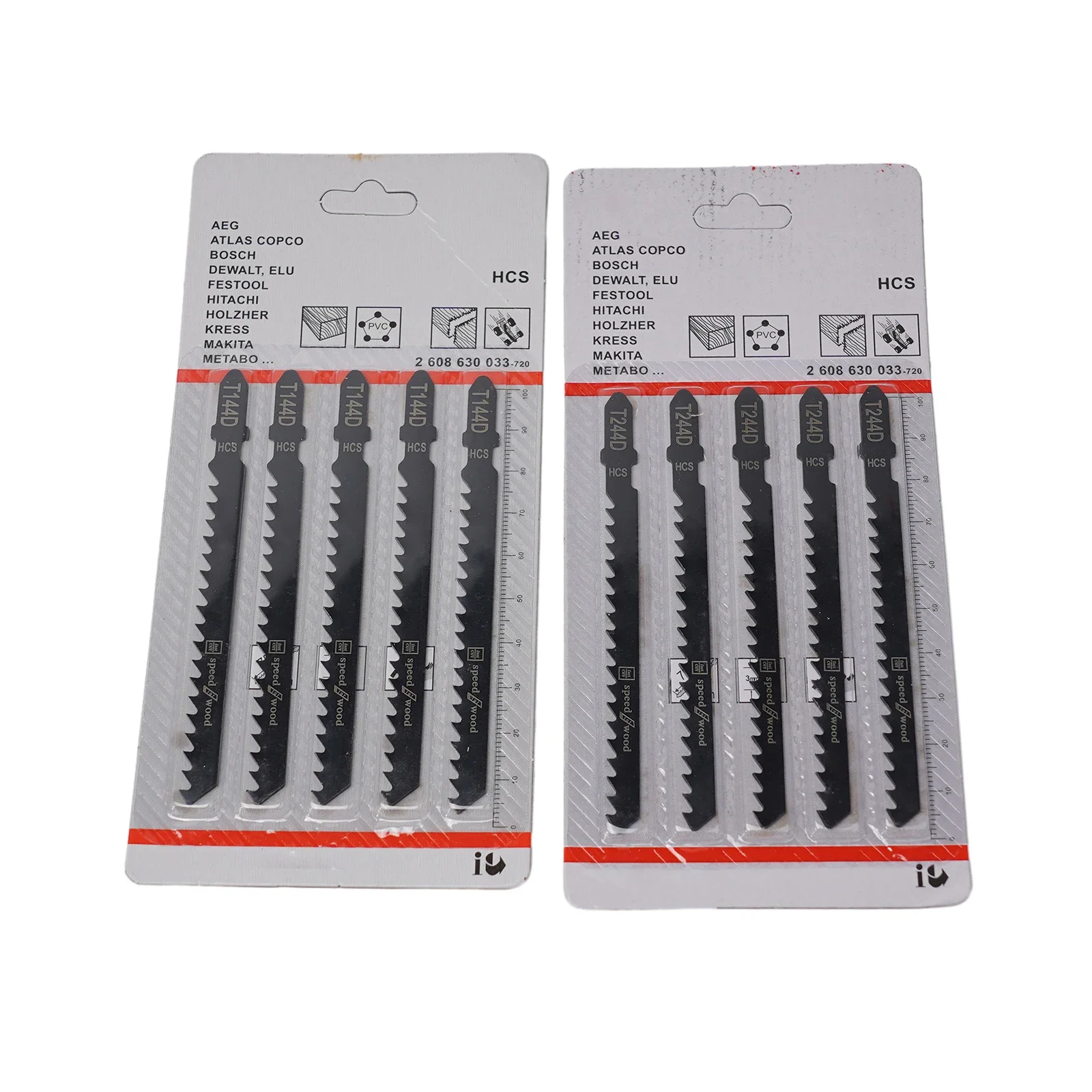 Hojas de sierra de alta calidad, hojas de sierra prácticas, tablero de corte de acero de alto carbono, plástico de alta velocidad T244D