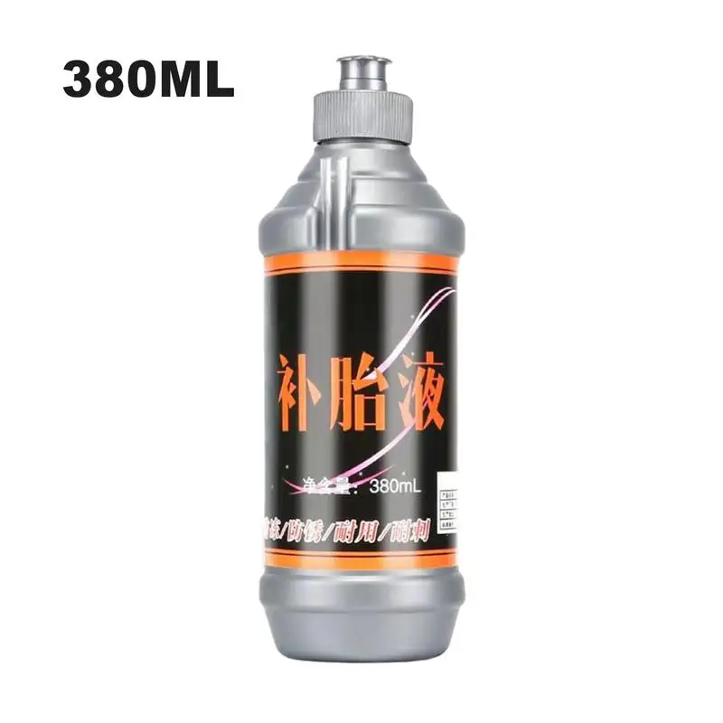 Tube Puncture Repair Sealant 380ml Strong Sealing Motorcycles Sealant Long-Lasting Tire Sealant Seals Faster Lasts Longer