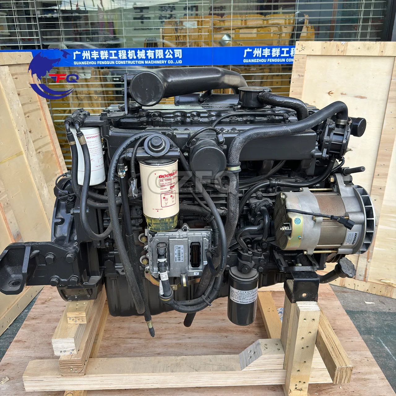 Original New Engine DL06 for Doosan Engine Assembly Excavators Construction Machinery