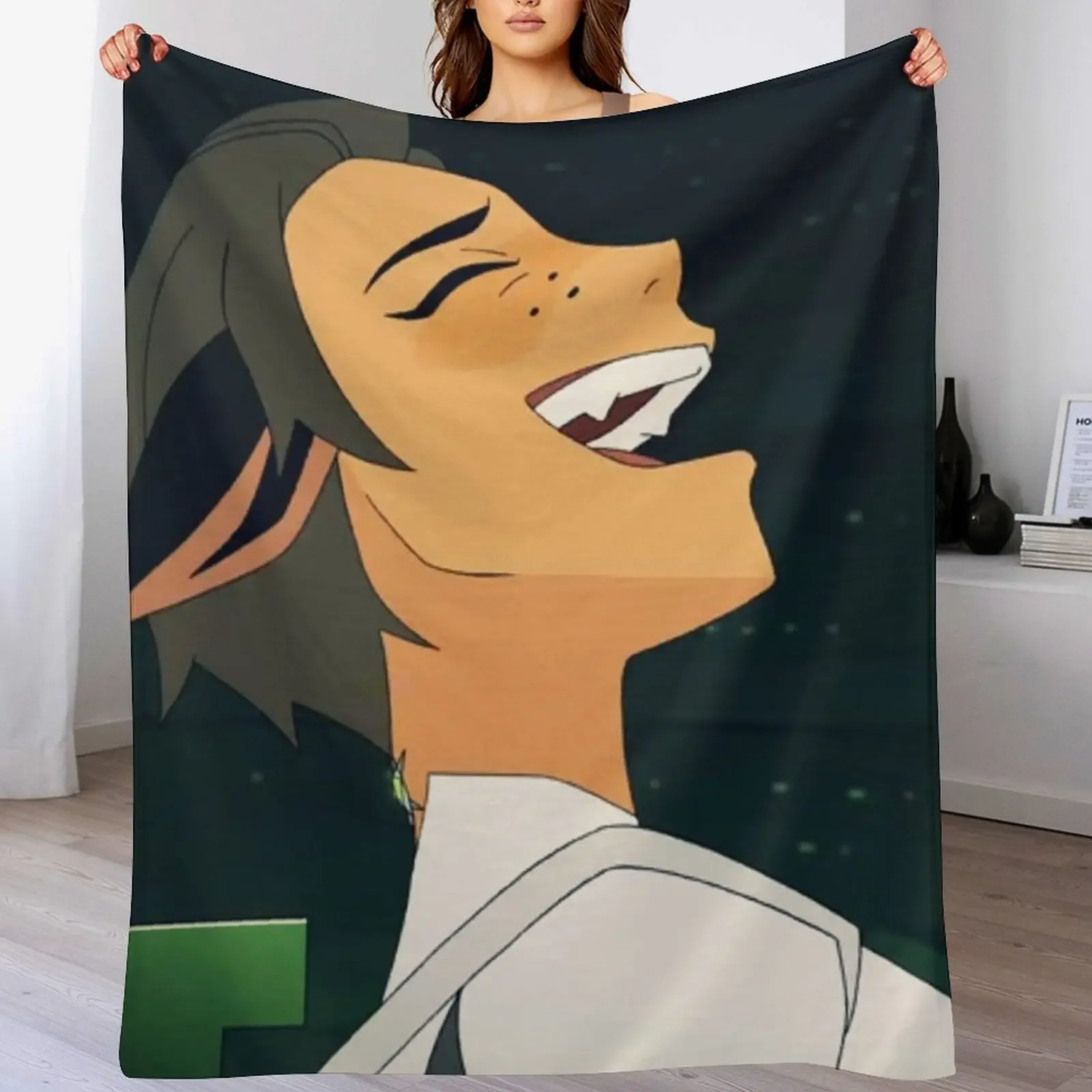 

Chipped Catra No. 1 Throw Blanket Soft Sherpa Fleece Warm Blanket for Winter