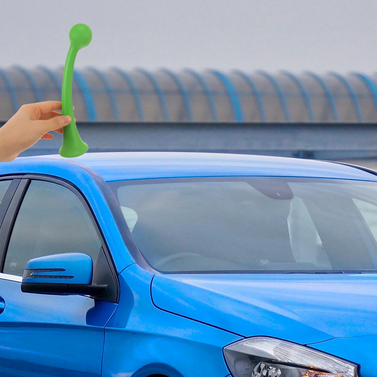 

Car Roof Decorations 3D Foam Tentacles Green Color Easy Installation Compatible Cars Stickers Car Exterior Decor Auto