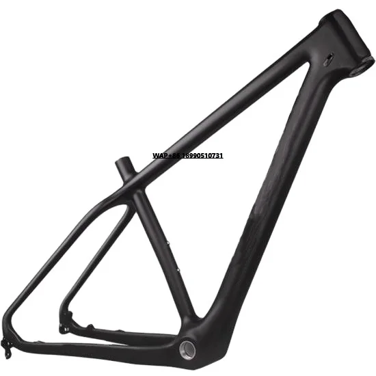 

High Quality 26inch Carbon Fiber Tapered Head Tube Light Weight Carbon Fiber T1000 Fat Tire Bicycle Frame Carbon Frame