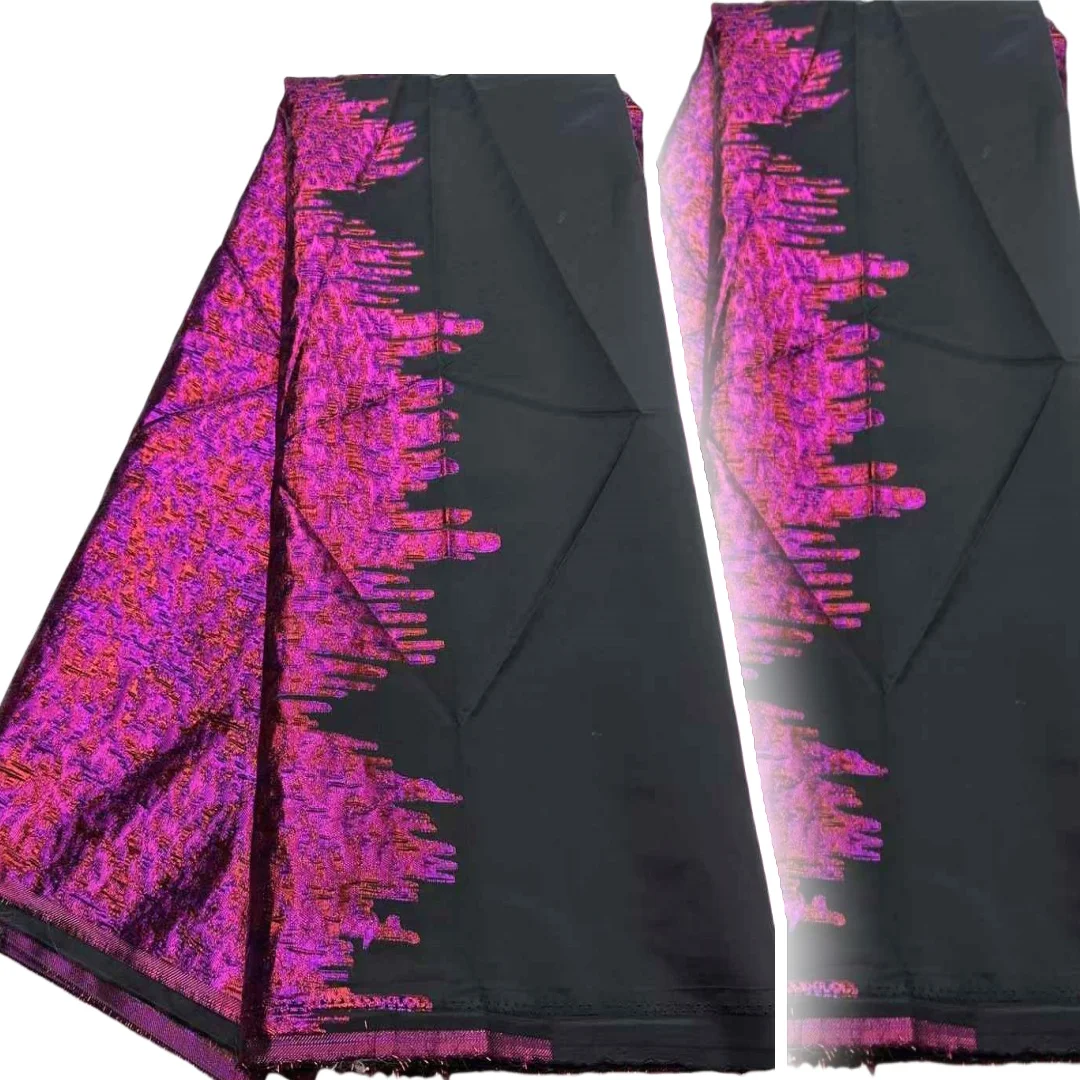 

ГОРЯЧИЙ 2025 африканский нигерийский высококачественный тюль кружевная ткань жаккардовая органза с вышивкой гипюровый для вечерние платья для выпускного вечера 5 ярдов SZ983