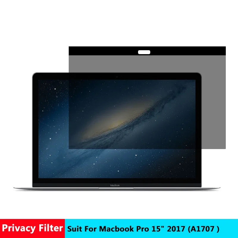 Cauklo Magnetic Privacy filter Screens Protective film for New Macbook Pro 15 2017 inch For Apple laptop model number A 1707