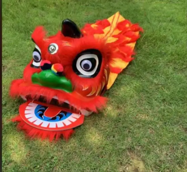 

Outfits Party Decor Performance 12 Inch Lion Dance Costume Toy for 3-5 Age Kid Sport Carnival Stage