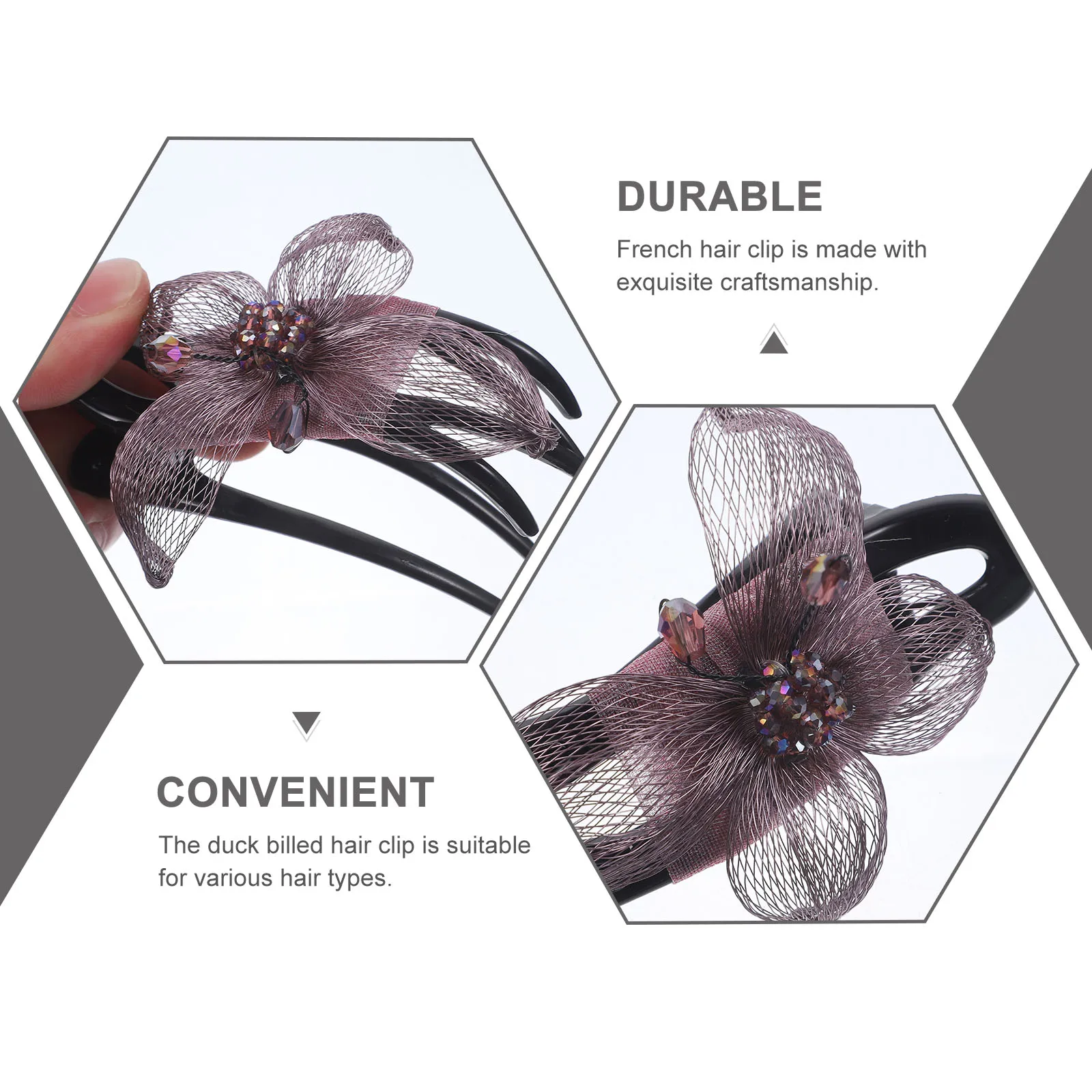 

Copper Wire Hairpin Small Clips for Girls Decorative Women Decorations
