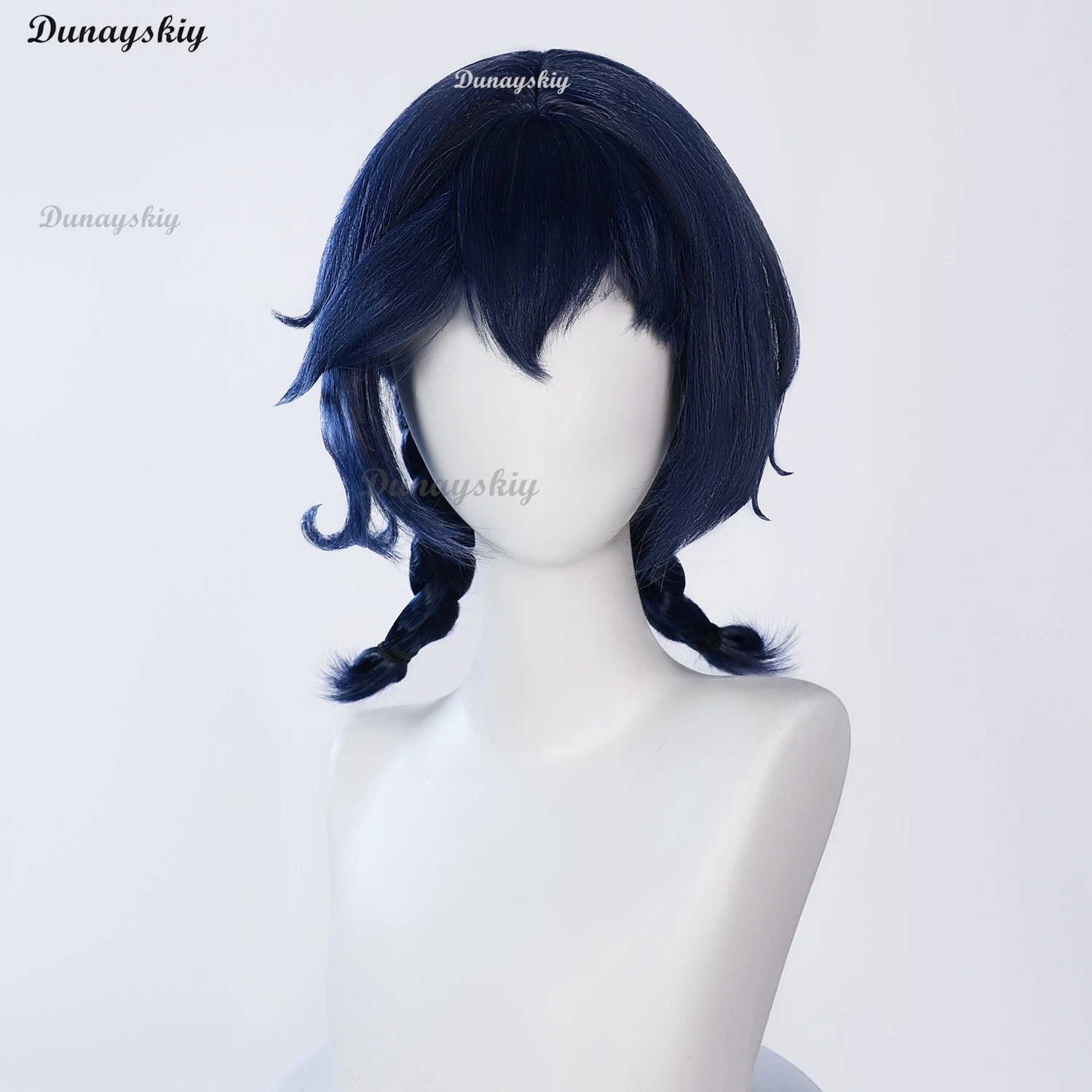 Genshin Impact Xiangling Cosplay Costume Wig Red Uniform Suit Hat Hairpins Bag Prop Accessories Halloween Party Customized view 6