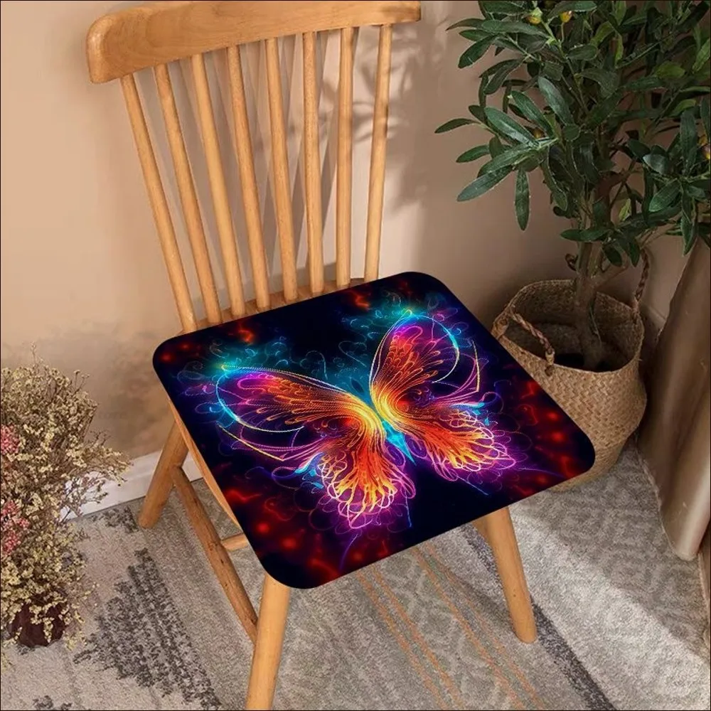 butterfly Cushion Mat Simplicity Multi-Color Dining Chair Cushion Circular Decoration Seat Office Desk Outdoor Garden Cushions