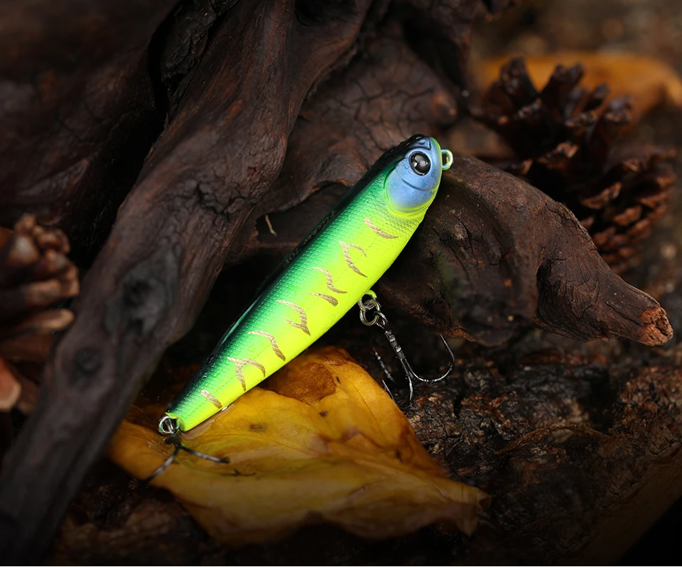 TSURINOYA FLICKER 70F Z Dog Topwater Walker Angelköder 70mm 8,4g Künstlicher Pencil Floating Stick Hard Bait für Barsch und Hecht – Detail 6