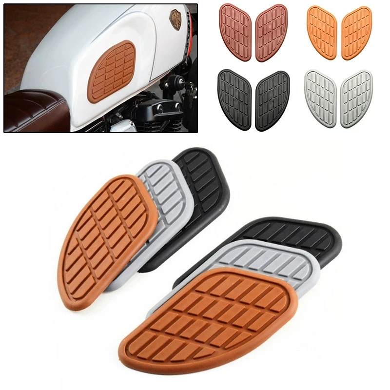 

For CG125 Retro Motorcycle Fuel Tank Side Sticker Anti Slip Sticker Rubber Side Protection Sticker Tuel Tank Sticker Decoration