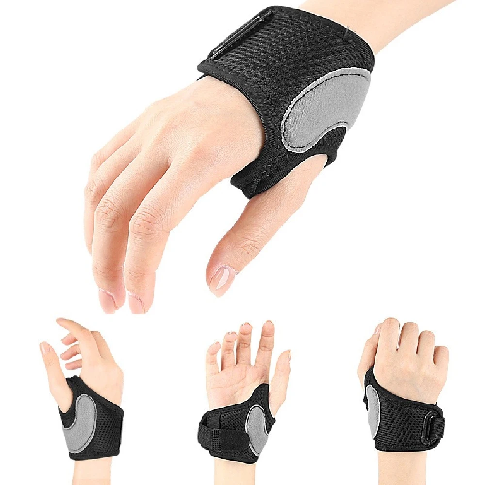 1PCS Thumb Brace Splint for Women Men, Adjustable Thumb Support Brace with Aluminum Strip, Trigger Thumb Wrist Support