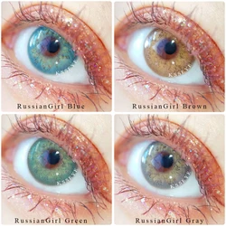 KSSEYE 1Pair RussianGirl Color Contact Lenses Color Lens Eyes Beauty Contact Lenses For Eyes Color Lens