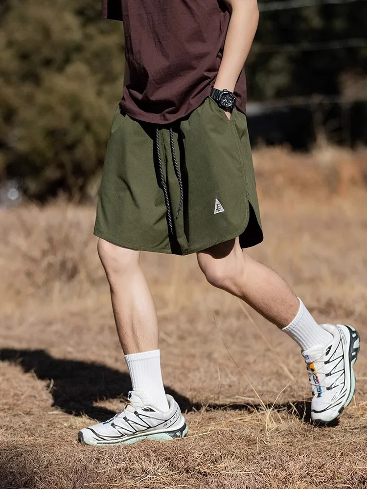 

Wassup Heods American Sle Outdoor Casual orts Men's Trendy High Street Loose Summer Thin Five-Point Sports Pants