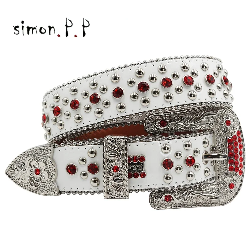 Diamond Rhinestone Belts Fashion Luxury Crystal Studded Pin Buckle Belt Cinto De Strass Belts for Women Jeans Decoration