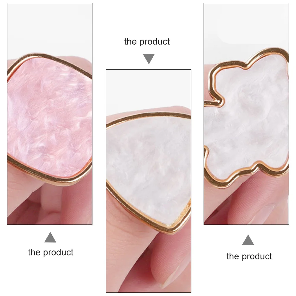 

5Pcs Nail Art Palettes Premium Material Creative Design for Nail Art Color Mixing Manicure Palette Manicure Palette