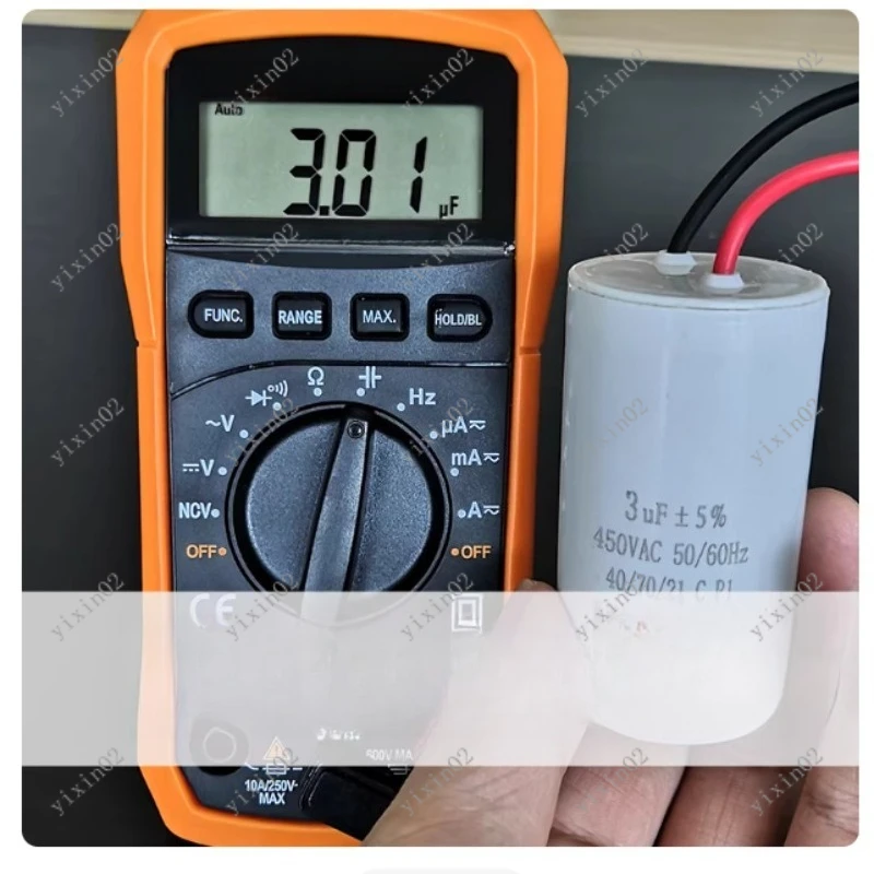 PM8233D+ Digital Multimeter High Precision Automatic Smart Anti-burn Capacitance Tester Portable Small