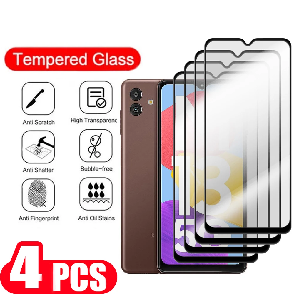

Защитное стекло 9D для Samsung Galaxy F14 M14 5G M12 M13 M30 M30S M02 M02S M21 M21S M22 M23 M31 M32 M33 M42, закаленное стекло, 4 шт.