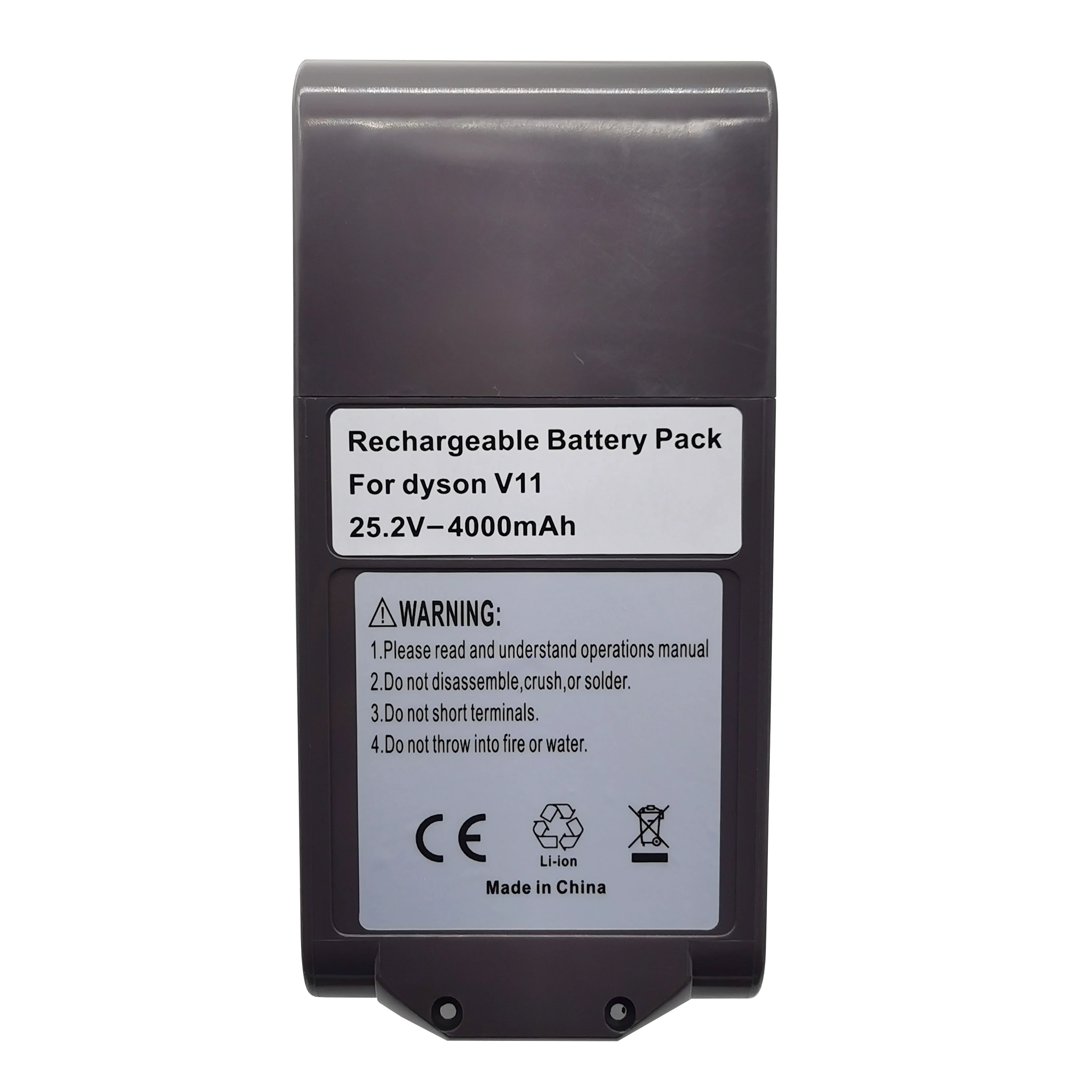 لدايسون V11 25.2 فولت 4000 مللي أمبير بطارية ليثيوم أيون قابلة للشحن مكنسة كهربائية V11 المطلق الحيوان SV15 970145-02 بطارية احتياطية جديدة