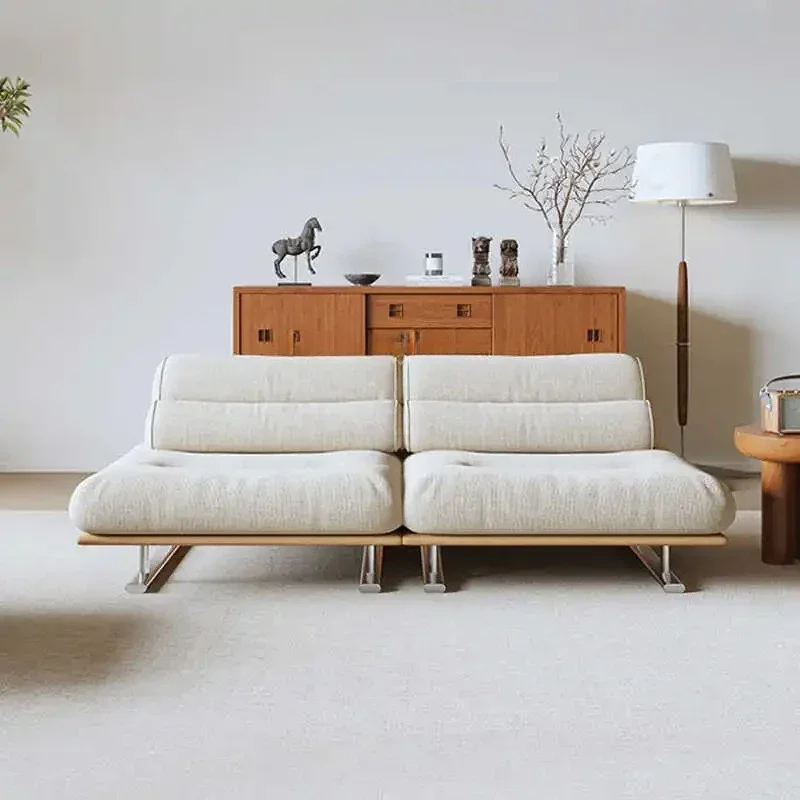 Medieval style, sofa designer lazy high-footed free combination module double-layer heightened backrest sofa