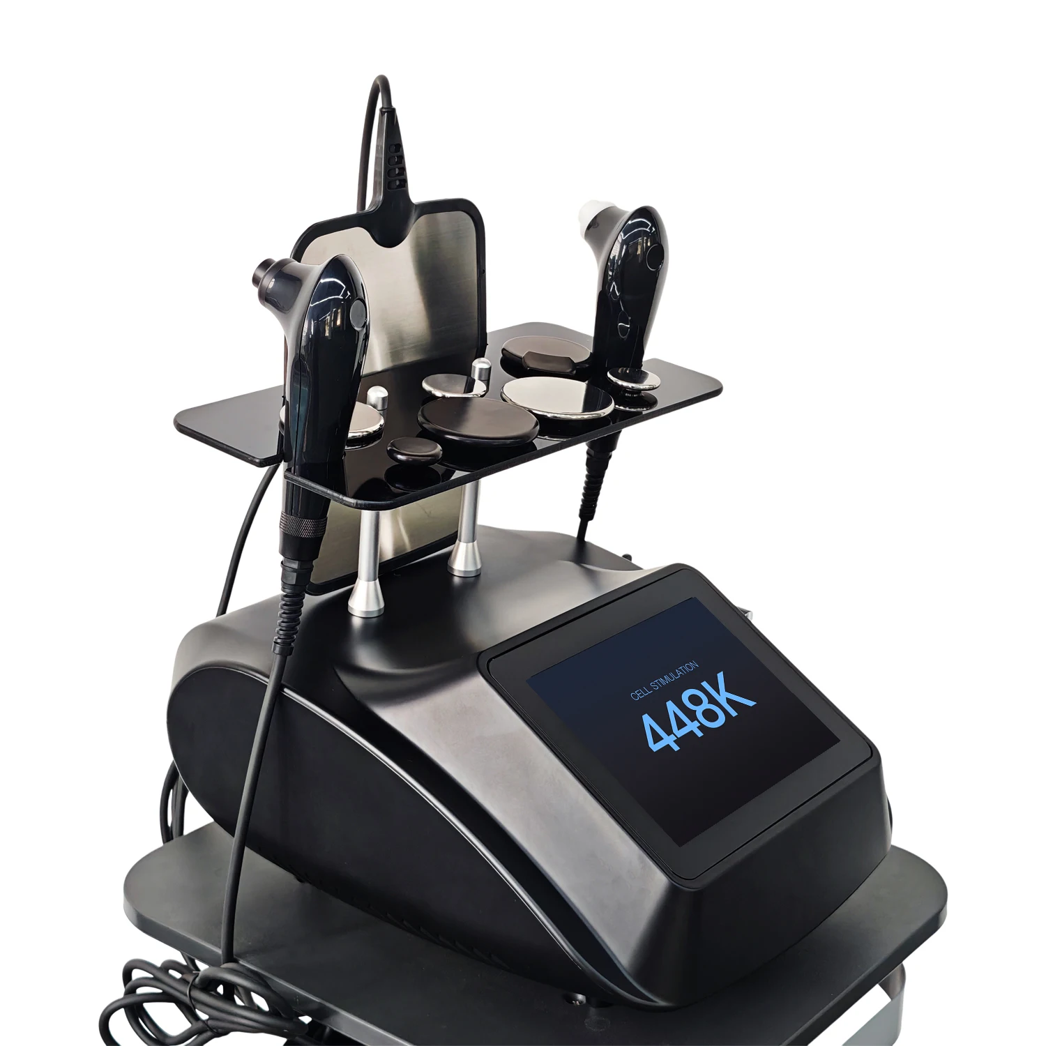 INDIBA 2026 448KHZ Tecar Therapy Machine CET RET RF Diathermy Deep Care Skin Tightening Face Lift And Body Slimming Anti-Aging D view 5
