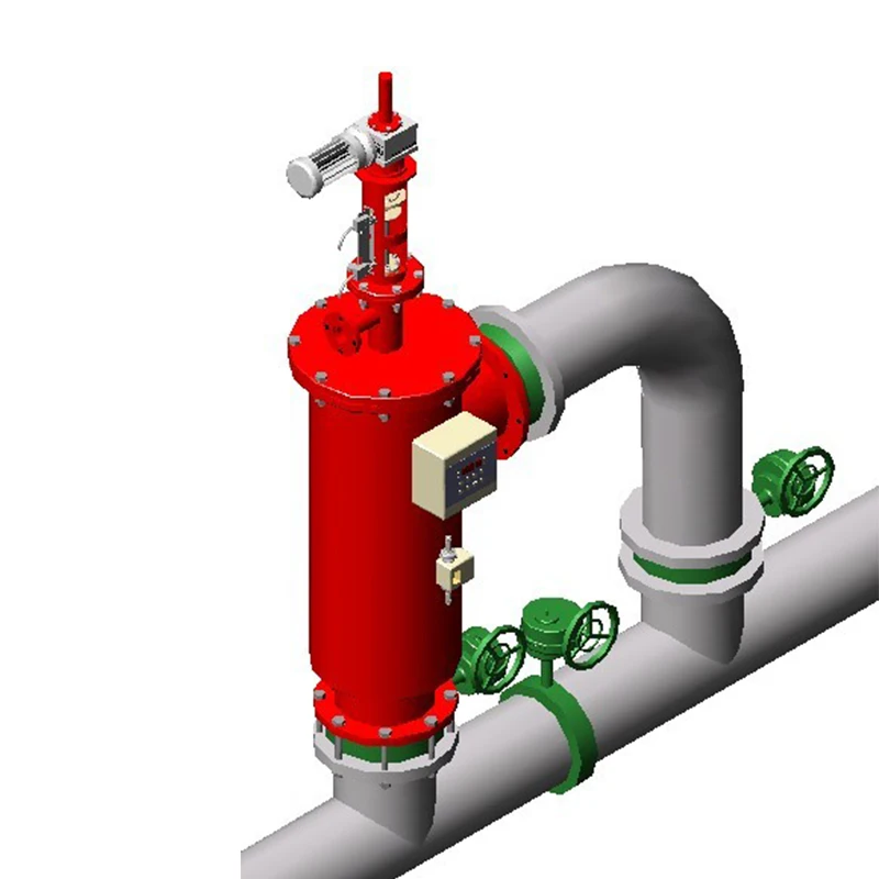2025年式自動逆洗屋外浄水器、農場用自動洗浄灌漑システム