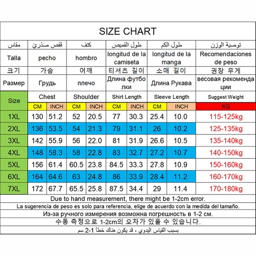 Imagen 2 del producto Camiseta estampada para hombre de talla grande 110-180kg Camiseta holgada de manga corta Tops de gran tamaño 5XL 6XL 7XL Ropa de hombre de talla grande Camiseta