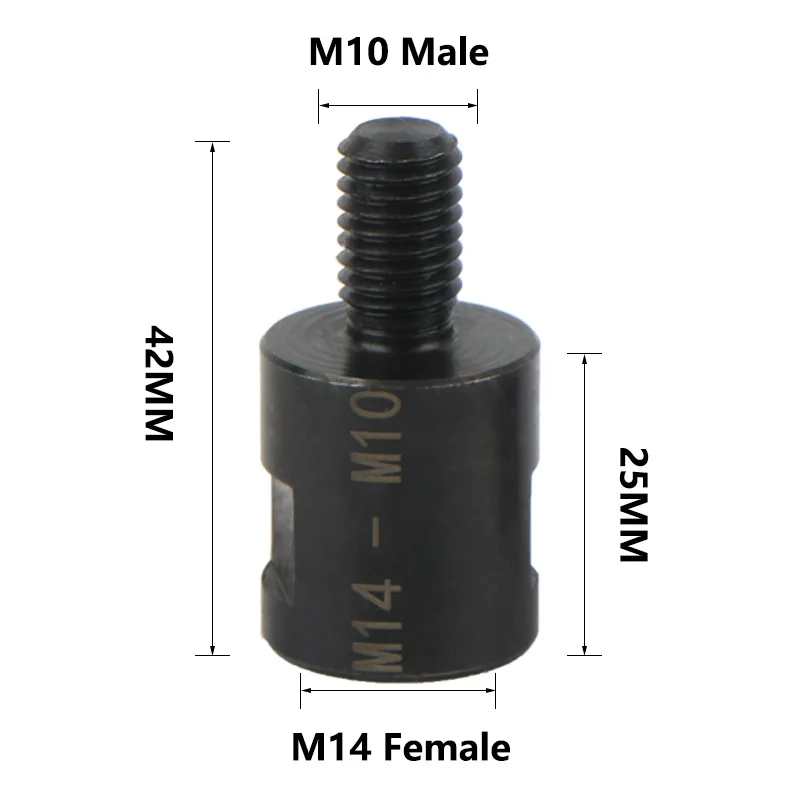 アングル グラインダー アダプター M10 M14 5/8-11 インチ スレッド インターフェイス コネクタ コンバーター アダプター アングル グラインダー アクセサリー 延長ツール