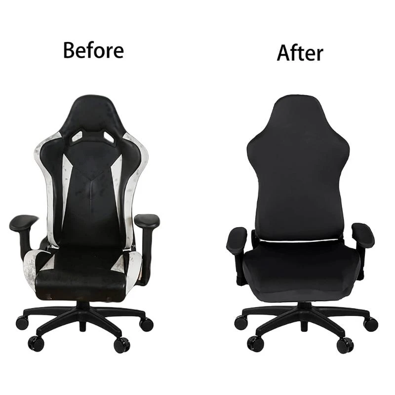 كرسي الألعاب الغلاف تمتد غطاء كرسي للكمبيوتر مستلق سباق ألعاب مكتب كرسي حامي حامل أعلى بيع #2