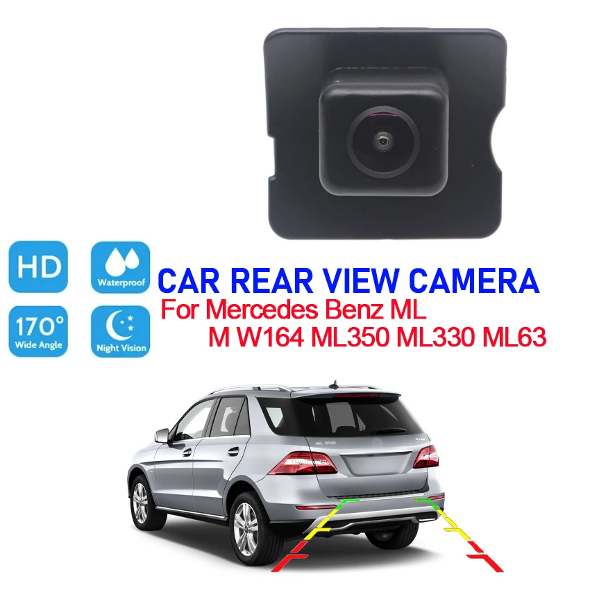 

170° HD Waterproof 1080P Car Rear View Camera For Mercedes Benz ML M W164 ML350 ML330 ML63 Night Vision Reverse Reversing